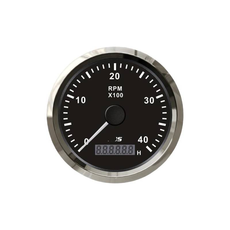 WYHJIUY Motorrad Universal Zubehör Drehzahlmesser 3000 4000 6000 8000 RPM Meter Drehzahl Meter Instrumententafel Speed Gear Display von WYHJIUY