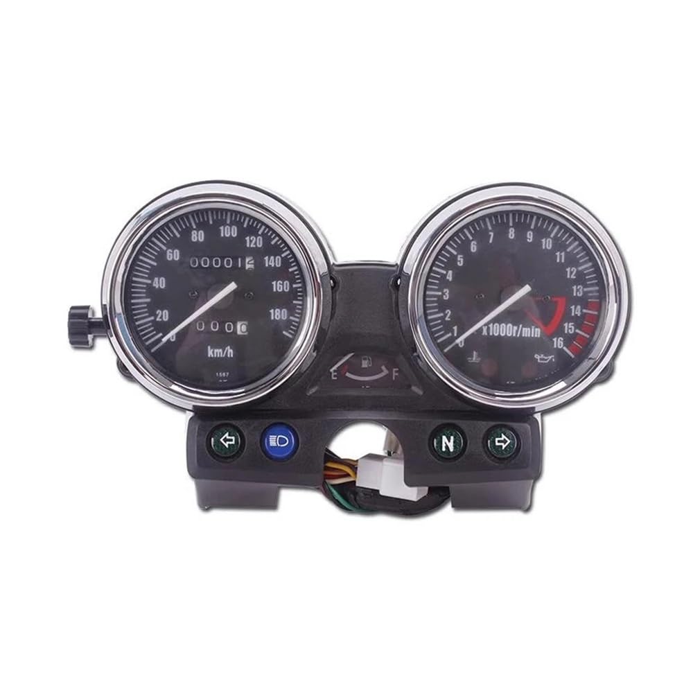 WYHJIUY Motorradinstrument Messgeräte Zähler Cluster Tachometer Kilometerzähler Drehzahlmesser Für ZR250 Für Balius Für ZRX400 Für ZRX 750 1100 1200 Speed Gear Display von WYHJIUY