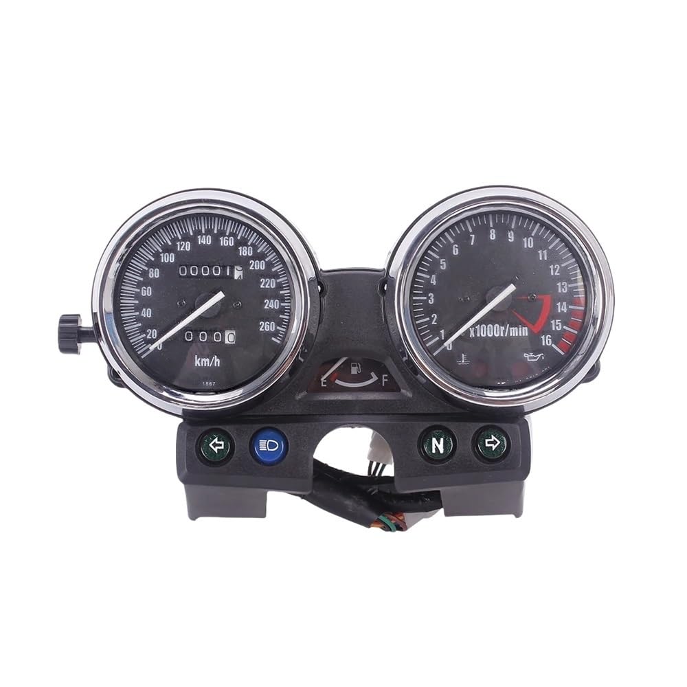 WYHJIUY Motorräder Tacho Gauge Drehzahlmesser Kilometerzähler Für ZRX Für ZRX1100 Für ZRX400 250 400 750 1100 Für ZRX250 Für ZRX750 Für ZRX1100 Speed Gear Display von WYHJIUY