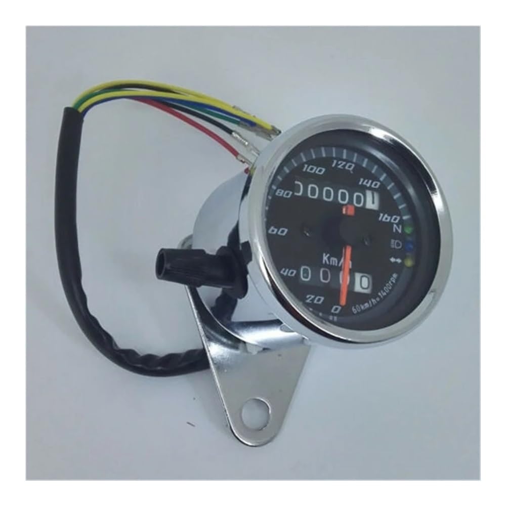 WYHJIUY Universal Motorrad -Computer-geschwindigkeitsmesser-grüne Tachometer-lehre Hintergrundbeleuchtung Für Cafe Racer Speed Gear Display von WYHJIUY