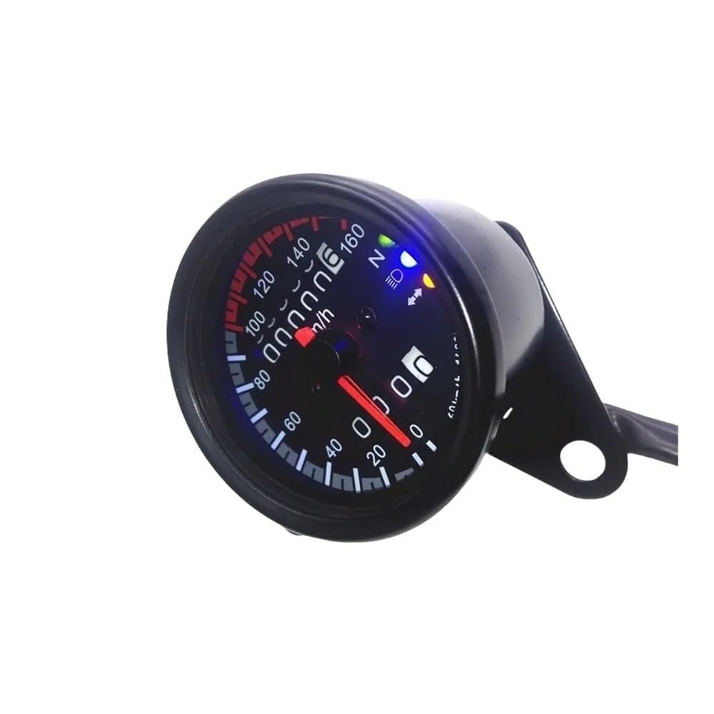 WYHJIUY Universal Motorrad -Computer-geschwindigkeitsmesser-grüne Tachometer-lehre Hintergrundbeleuchtung Für Cafe Racer Speed Gear Display von WYHJIUY