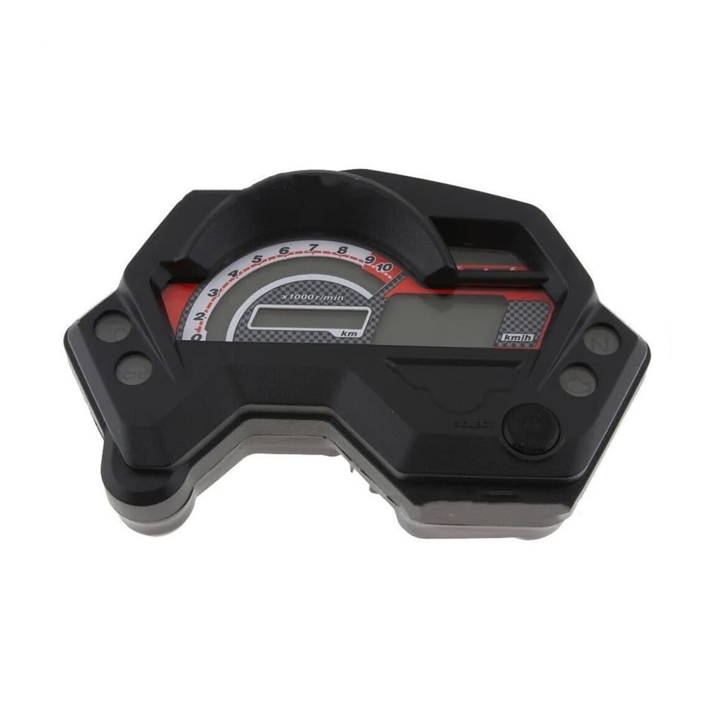 WYHJIUY Universal Tacho Motorrad Digital Anzeige Display Cafe Racer Tacho Teile Für Y&amaha Für FZ16 Für FZ 16 Speed Gear Display von WYHJIUY