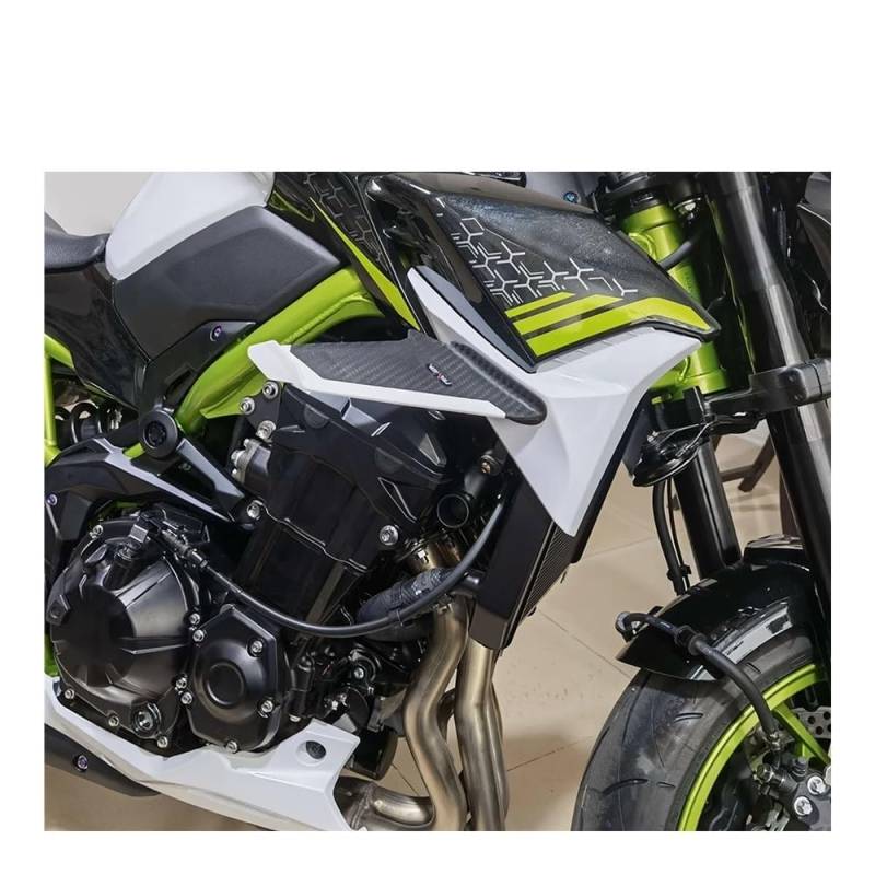 WYHJIUY Winglet Aerodynamischer Seitenwind-Fin-Spoiler Für D&ucati 899 959 1199 1299 848 1098 Für Panigale V2V4 Frontverkleidungsschutz Flügelabdeckung Winglet Spoilerlippe von WYHJIUY