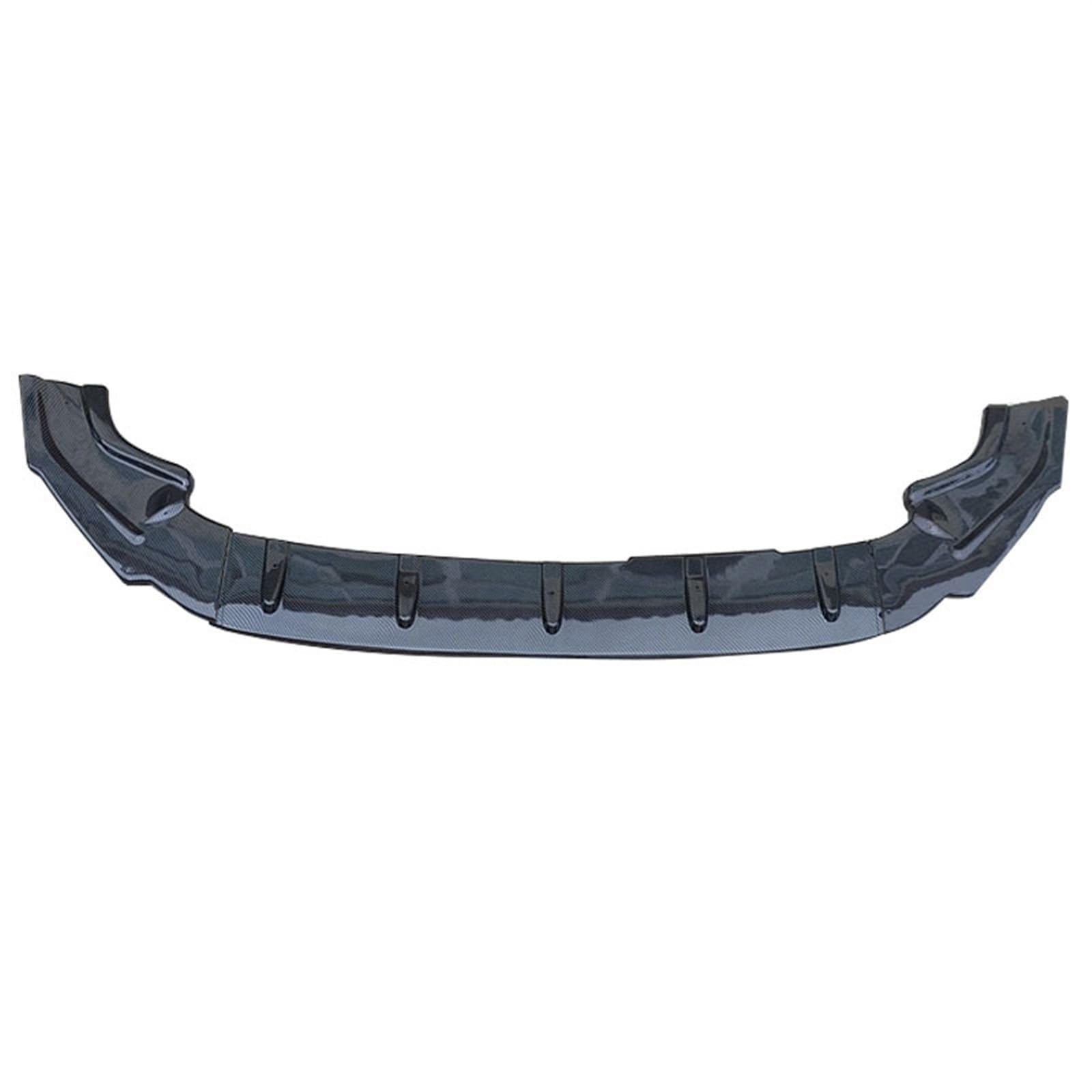 Front Spoiler Lippe Auto 3-teiliges Auto-Frontstoßstangen-Splitter-Lippenspoiler-Diffusor-Körperset-Zubehör Für Golf Für MK7 Für MK7.5 Für GTI Für GTD Für 2012-2018 2019 Auto Frontspoiler Lippe(Gloss von WYLWSHA