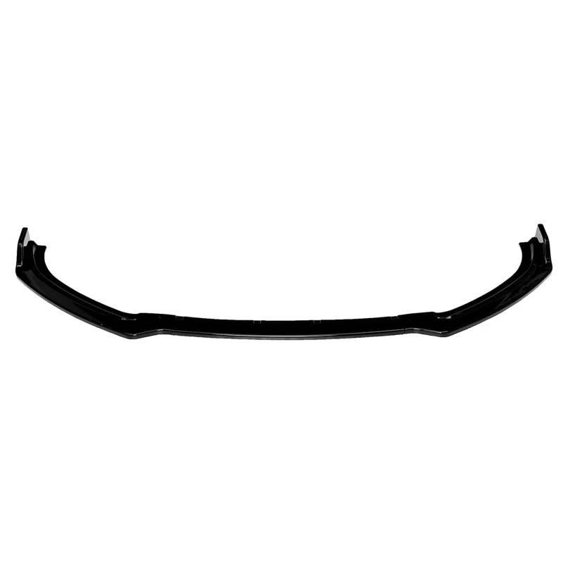 Front Spoiler Lippe Auto 3PCS Glanz Schwarz Auto Vorderen Stoßfänger Lip Diffusor Spoiler Splitter Abdeckung Trim Für A6 Für Sport 2016 2017 2018 Auto Frontspoiler Lippe von WYLWSHA