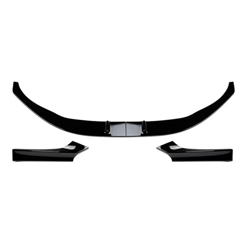 Front Spoiler Lippe Auto Auto Front Lip Splitter Diffusor Body Kits Spoiler Stoßstange Schutz Zubehör 2 Für Serie Für F22 Für F23 Für Sport 2014-2018 2019 Auto Frontspoiler Lippe(Gloss Black) von WYLWSHA