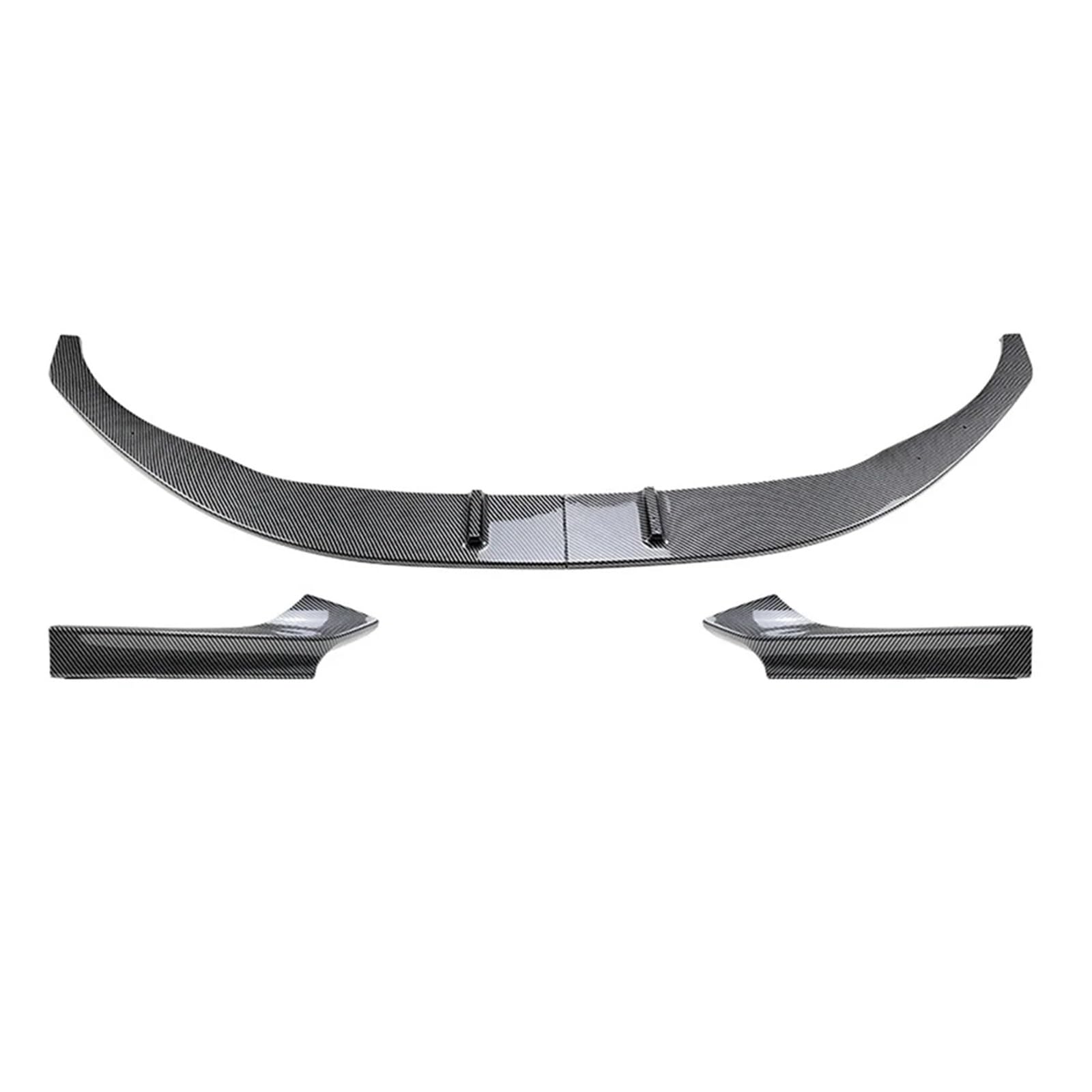 Front Spoiler Lippe Auto Auto Front Stoßstange Splitter Lip Diffusor Kits Spoiler Schutz Schutz Abdeckung 2 Für Serie Für F22 Für F23 Für Sport 2015-2017 2018 2019 Auto Frontspoiler Lippe(Carbon Fiber von WYLWSHA