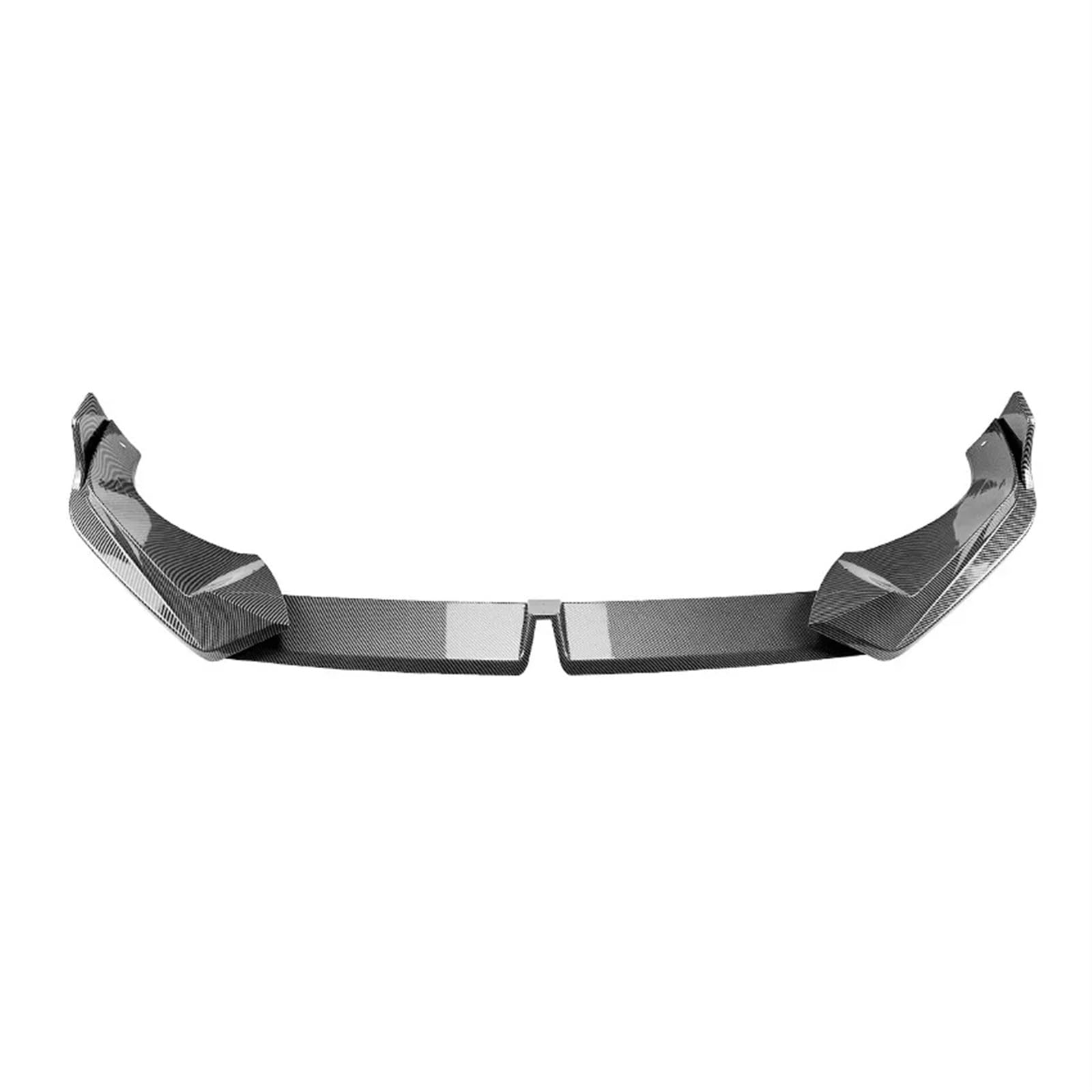 Front Spoiler Lippe Auto Auto Front Stoßstange Splitter Lip Diffusor Körper Kit Spoiler Schutz Körper Kit Abdeckung Für X5 Für G05 Für LCI Für Sport 2023 2024 Auto Frontspoiler Lippe(Carbon Look) von WYLWSHA