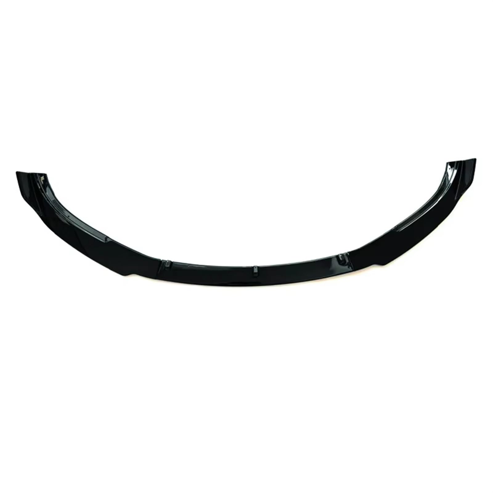 Front Spoiler Lippe Auto Auto Frontschürze Lip Gloss Schwarz ABS Splitter Diffusor Körper Kit Spoiler Schutzfolie Zubehör Für Tesla Für Modell 3 2019-2021 2022 2023 + Auto Frontspoiler Lippe von WYLWSHA