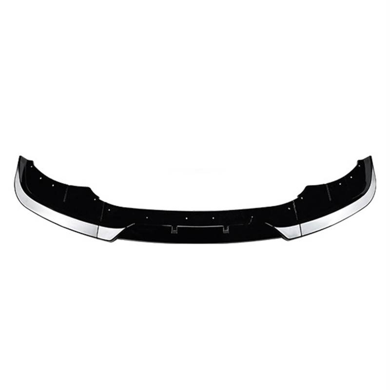 Front Spoiler Lippe Auto Auto Frontschürze Lip Spoiler Diffusor Splitter Body Kit Schürzen Abdeckung Schutz Für 5-Serie Für F10 Für F11 Für LCI 2015 2016 2017 Auto Frontspoiler Lippe(Glossy Black) von WYLWSHA