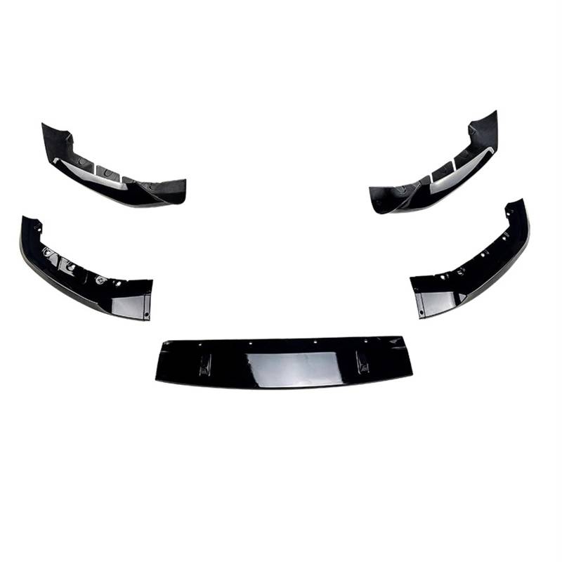 Front Spoiler Lippe Auto Auto Frontschürze Lip Spoiler Diffusor Splitter Body Kit Schürzen Abdeckung Schutz Trim Für 5-Serie Für G30 Für G31 Für Sport 2017 2018 2019 2020 Auto Frontspoiler Lippe(Gloss von WYLWSHA