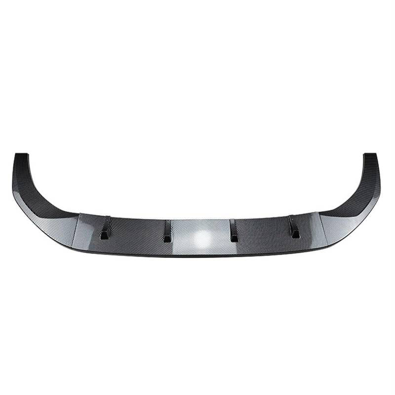 Front Spoiler Lippe Auto Auto Frontschürze Lip Spoiler Front Protector Untere Klinge Splitter Für Golf 8 Für MK8 Für GTD Für GTE Für GTI Für 2020 2021 2022 2023 Auto Frontspoiler Lippe(Carbon Look) von WYLWSHA