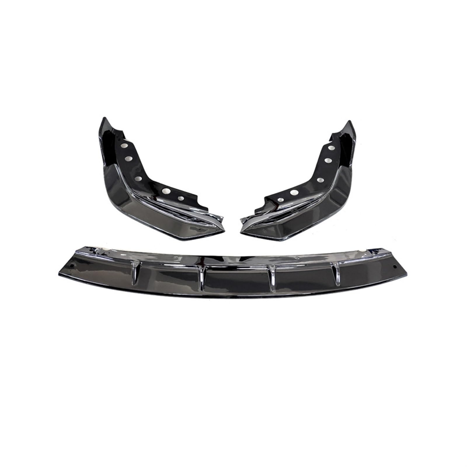 Front Spoiler Lippe Auto Auto Frontschürze Lip Spoiler Splitter Diffusor Zubehör Körper Kits Abdeckung Für 3-Serie Für G20 Für G21 Für G28 2019 2020 2021 2022 Auto Frontspoiler Lippe(Gloss Black) von WYLWSHA