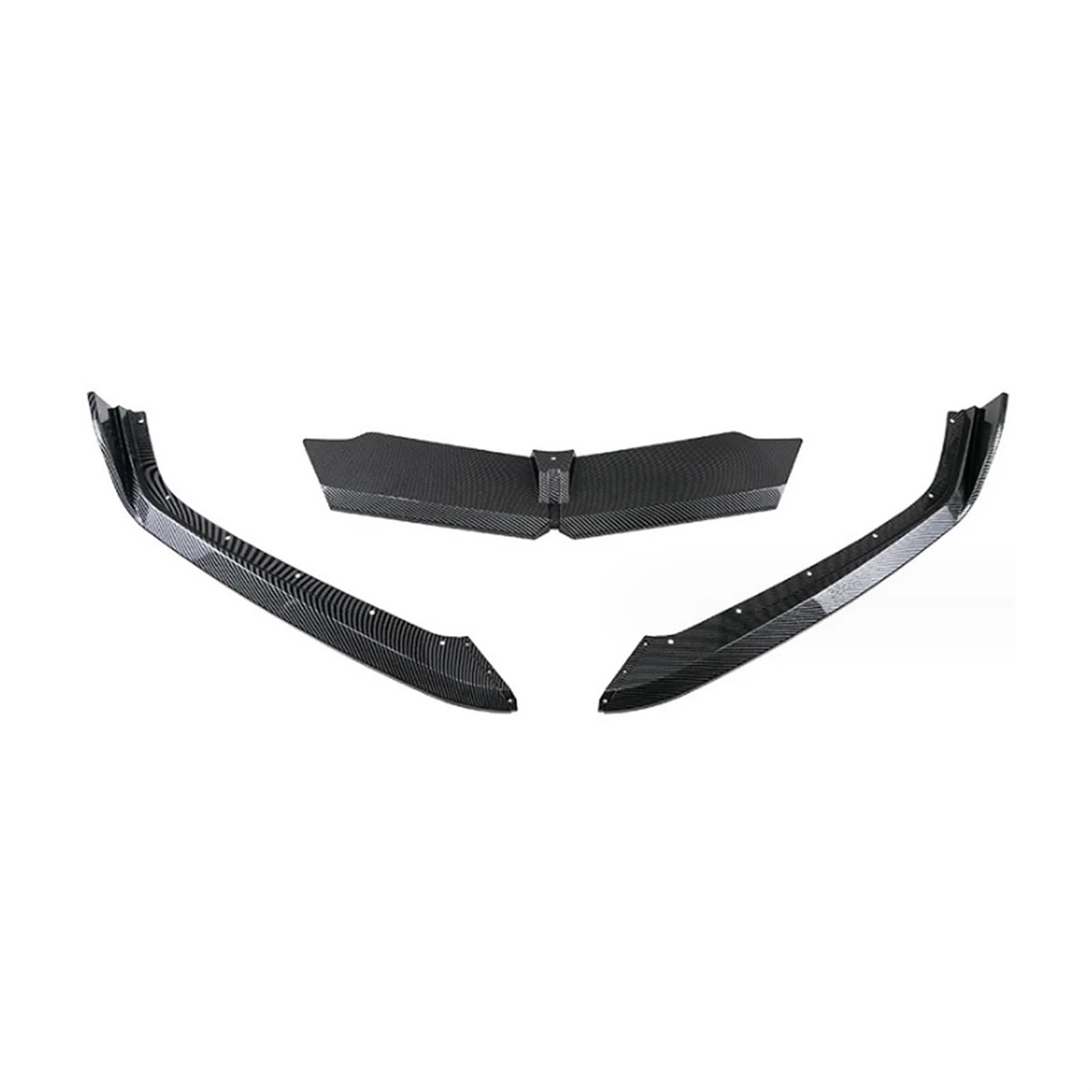 Front Spoiler Lippe Auto Auto Frontschürze Lip Spoiler Splitter Körper Kit Schürzen Abdeckung Schutz Trim Für Chevrolet Für Corvette Für C8 Für Z51 2020 2021 2022 2023 2024 Auto Frontspoiler Lippe(Car von WYLWSHA