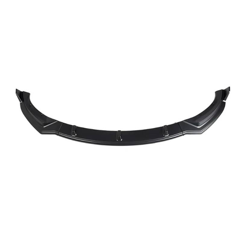 Front Spoiler Lippe Auto Auto Frontschürze Spoiler Lippe Stoßstange Schutz Schutz Spoiler Diffusor Für Tesla Für Model3 2017 2018 2019 2020 2021 2022 2023 Auto Frontspoiler Lippe(Matte Black) von WYLWSHA