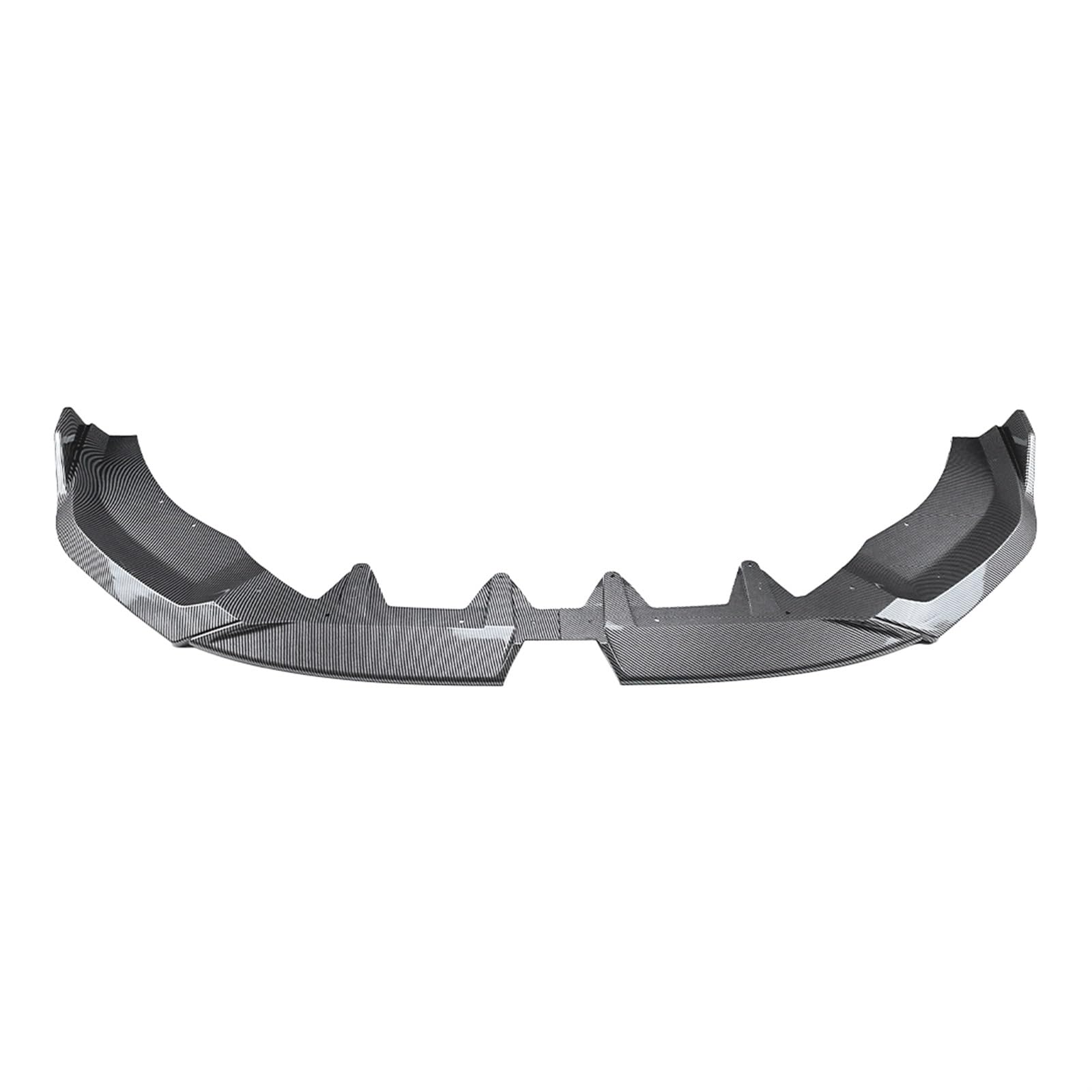 Front Spoiler Lippe Auto Auto Frontstoßstange Lippensplitter Diffusor Body Kit Spoiler Stoßstange Schutzfolie Teile 5 Für Serie Für I5 Für G60 Für G61 Für Sport 2024 Auto Frontspoiler Lippe(Carbon Loo von WYLWSHA