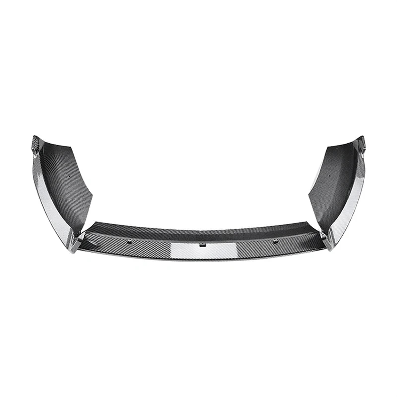 Front Spoiler Lippe Auto Auto Vordere Stoßstange Lippe ABS Spoiler Für Ford Für Fiesta Für MK6 Für ST 2012 2013 2014 2015 2016 2017 Auto Frontspoiler Lippe(Carbon Fiber Look) von WYLWSHA