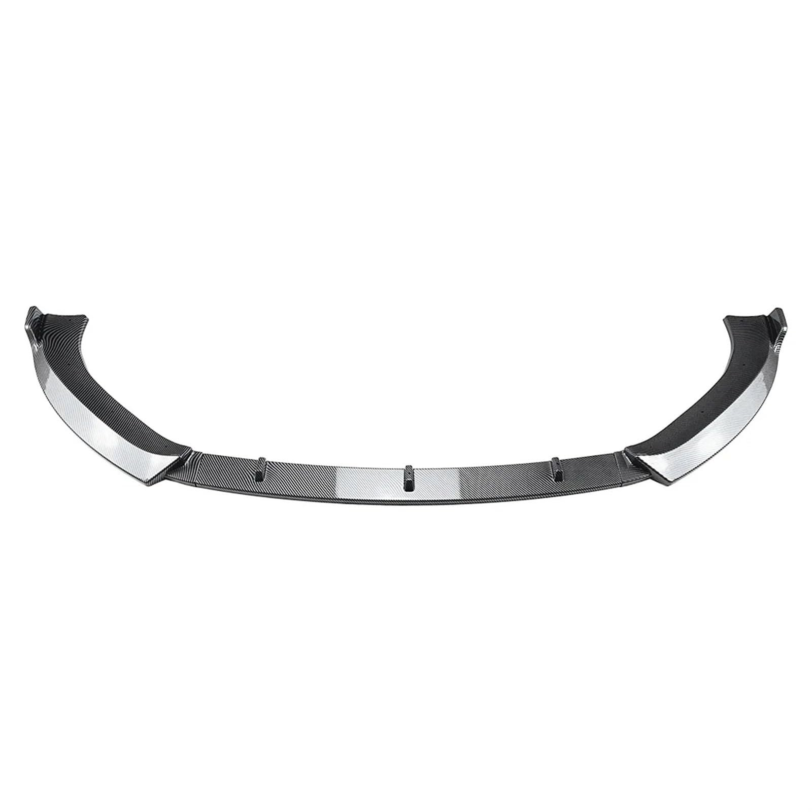 Front Spoiler Lippe Auto Auto Vorderen Stoßfänger Lip Body Kits Zubehör Spoiler Lip Splitter Für CLS Für Klasse Für C257 2018 2019 2020 2021 Auto Frontspoiler Lippe(Carbon Look) von WYLWSHA