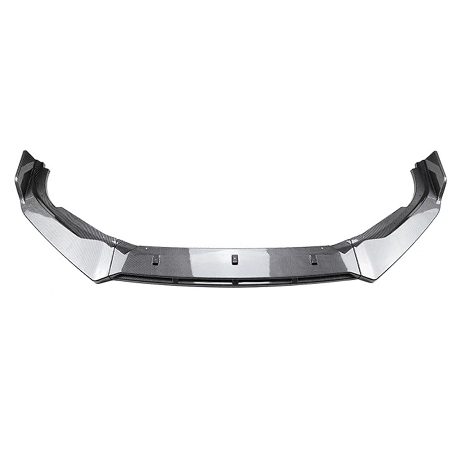 Front Spoiler Lippe Auto Auto Vorderen Stoßfänger Lip Spoiler Diffusor Splitter Körper Kit Schürzen Abdeckung Schutz Trim Für Accord Für 10th 2018 2019 2020 2021 Auto Frontspoiler Lippe(Carbon Look) von WYLWSHA