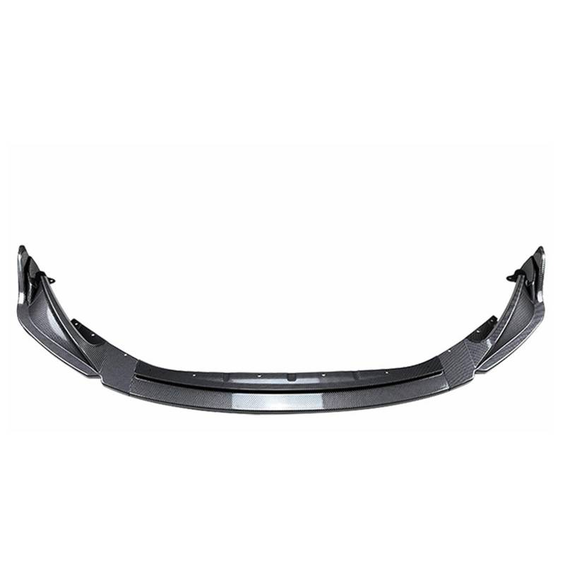 Front Spoiler Lippe Auto Auto Vorderen Stoßfänger Lip Spoiler Splitter Diffusor Abdeckung Schutz Carbon Look Body Kits Für M3 Für G80 Für M4 Für G82 2021 2022 2023 + Auto Frontspoiler Lippe(Carbon Loo von WYLWSHA