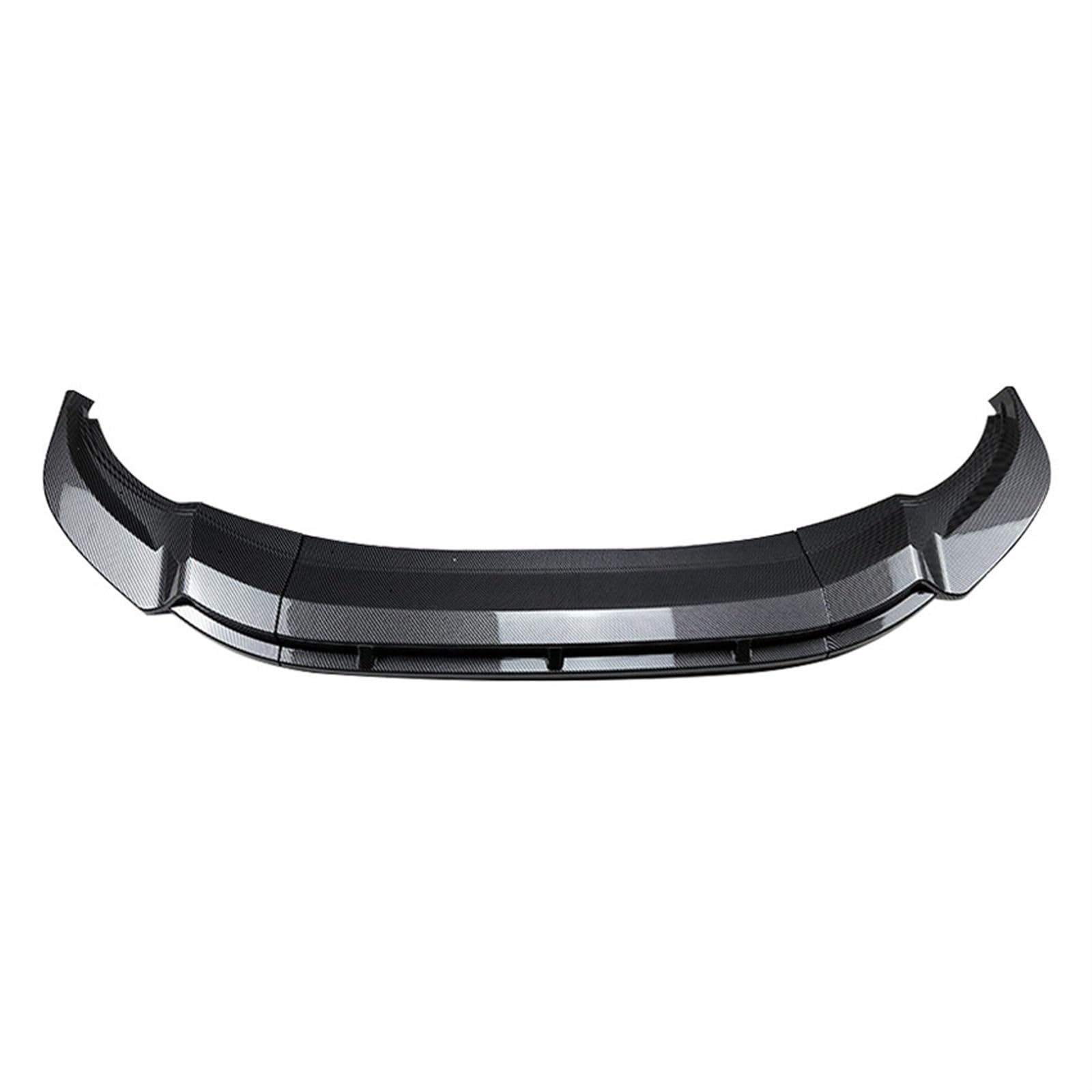 Front Spoiler Lippe Auto Frontschürze Lip Spoiler Front Stoßstange Schutz Untere Klinge Splitter Auto Styling Für Tiguan Für 2021 2022 2023 2024 Auto Frontspoiler Lippe(Carbon Look) von WYLWSHA