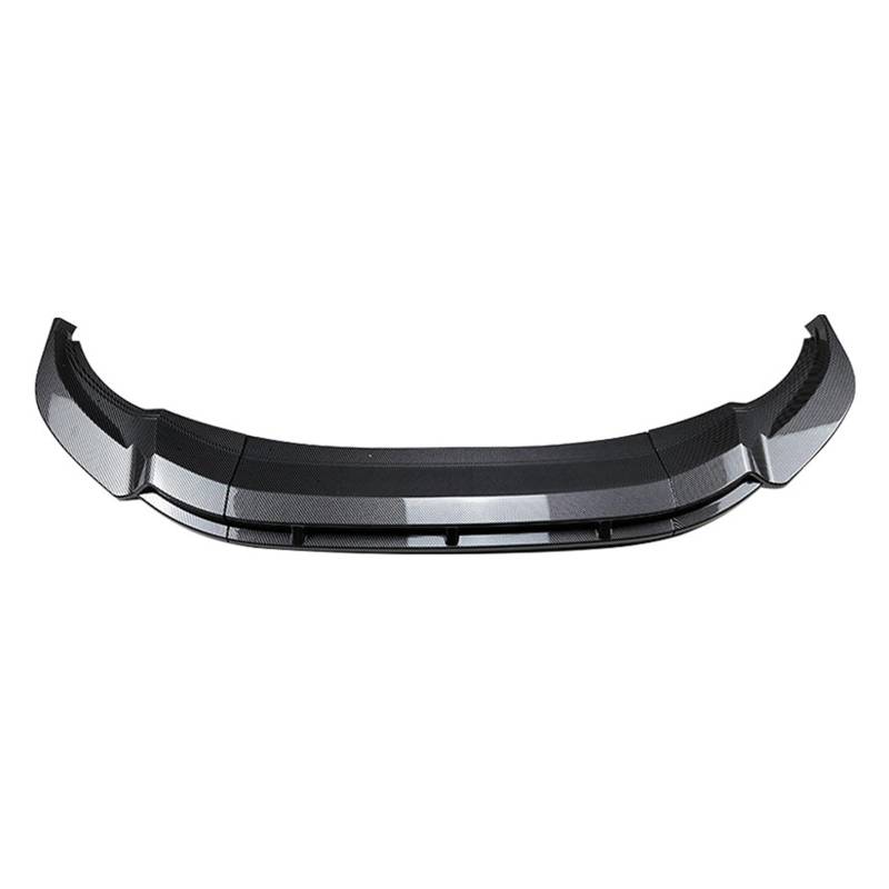 Front Spoiler Lippe Auto Frontschürze Lip Spoiler Front Stoßstange Schutz Untere Klinge Splitter Auto Styling Für Tiguan Für 2021 2022 2023 2024 Auto Frontspoiler Lippe(Carbon Look) von WYLWSHA