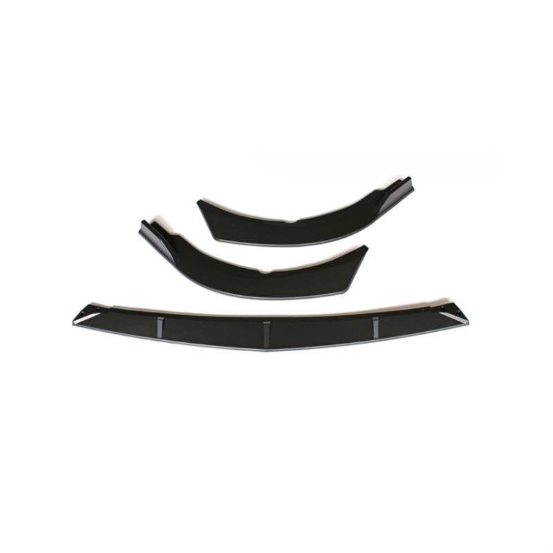 Front Spoiler Lippe Auto Frontschürze Lip Spoiler Schürze Auto Außen Teile Zubehör Körper Kit Rock Für Toyota Für Camry Für LE Für XLE 2021 2022 Auto Frontspoiler Lippe(Matte Black) von WYLWSHA