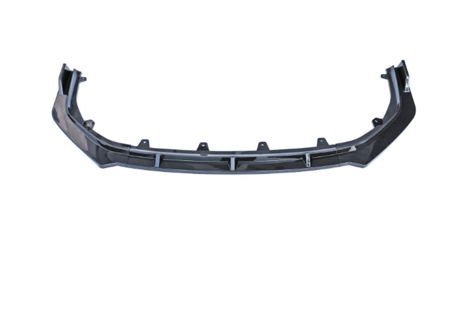 Front Spoiler Lippe Auto Frontschürze Lip Spoiler Schürze Auto Außen Teile Zubehör Körper Kit Rock Glanz Schwarz Für Toyota Für Camry Für Neunte 2024 2025 Auto Frontspoiler Lippe(Carbon Look) von WYLWSHA