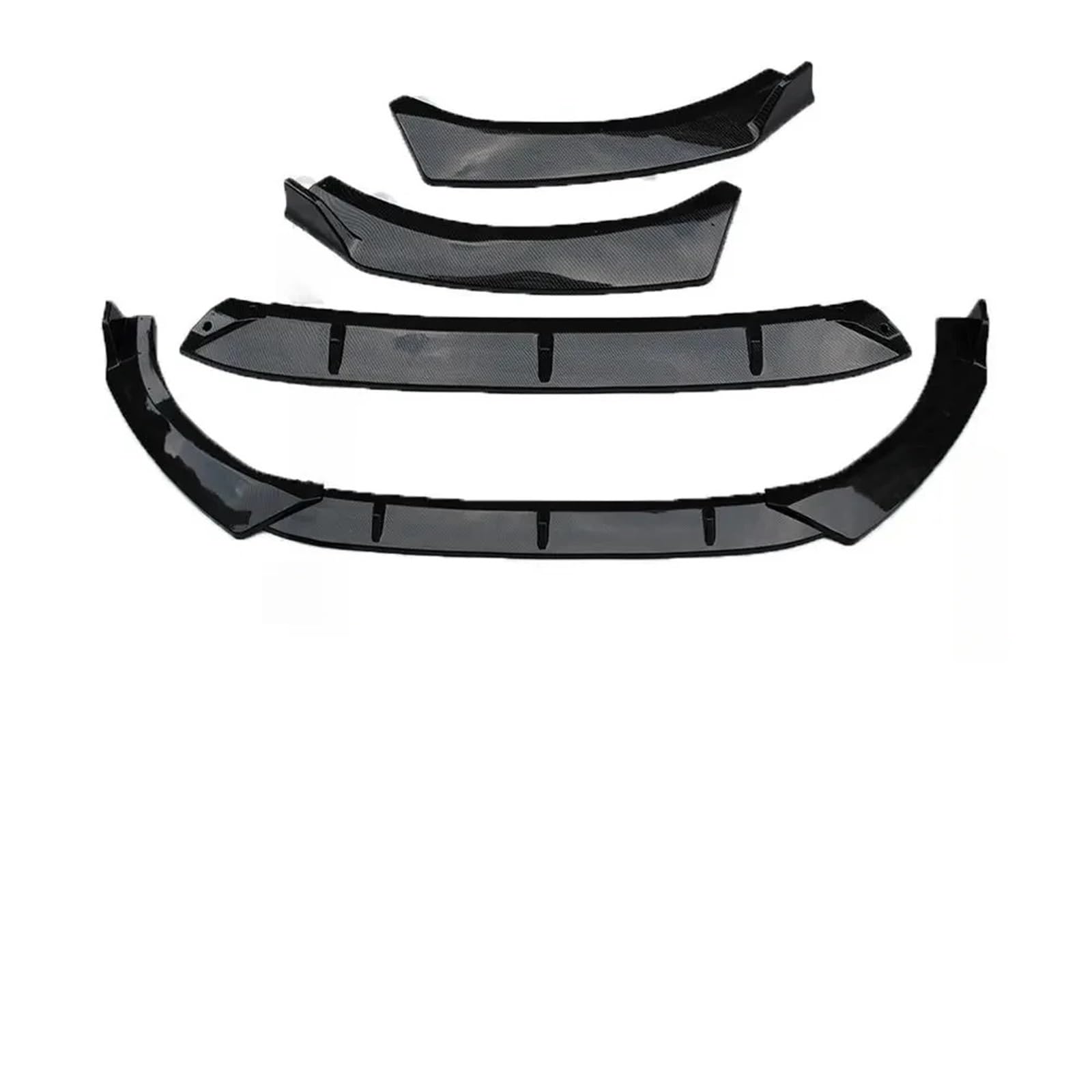 Front Spoiler Lippe Auto Frontschürze Spoiler Diffusor Körper Modifikation Teile Für Kia Für K5 2020 2021 2022 2023 Auto Frontspoiler Lippe(Carbon Fiber Pattern) von WYLWSHA