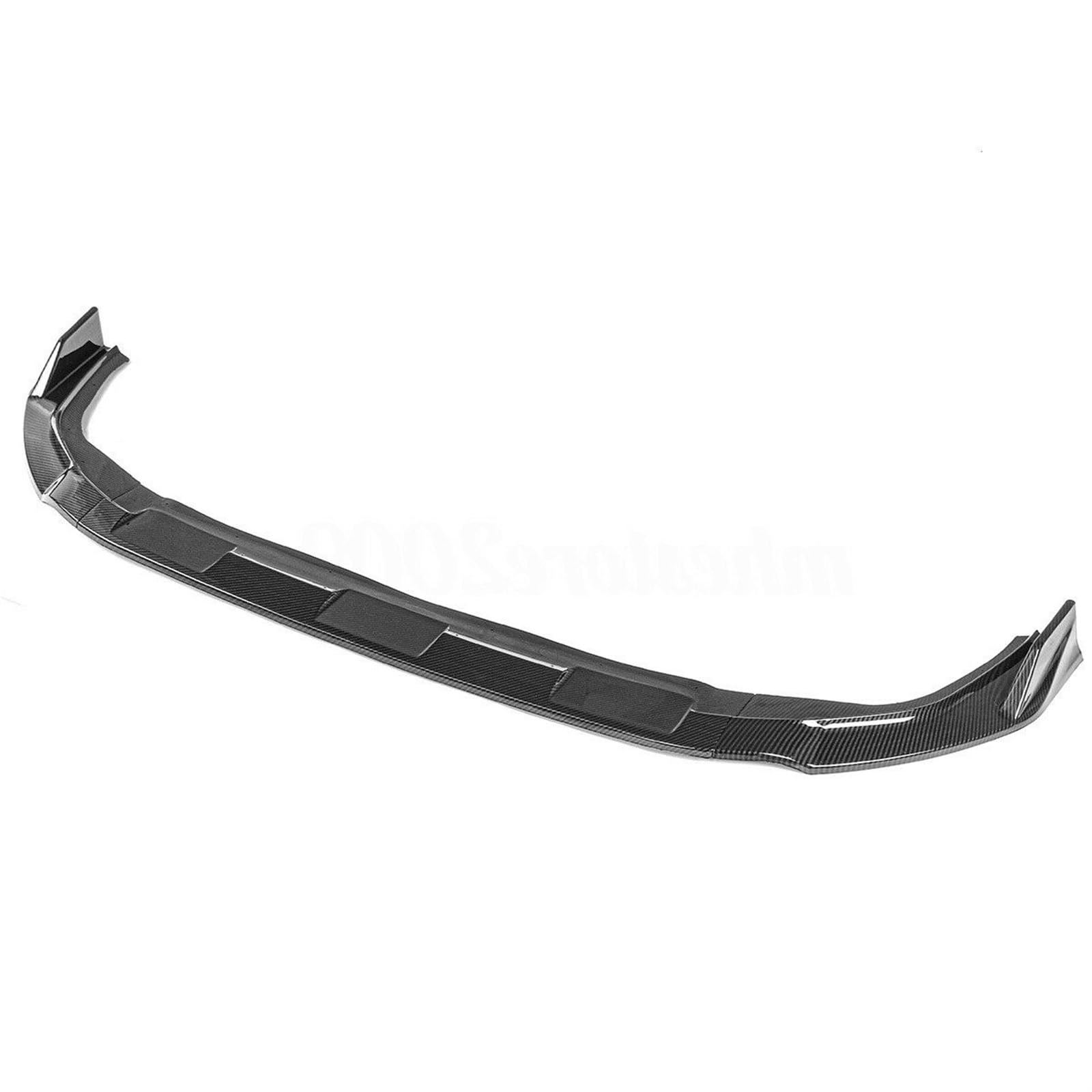 Front Spoiler Lippe Auto Frontschürze Spoiler Lippe Auto Untere Splitter Klinge Platte Bord Trim Protector Kit ABS Für Toyota Für RAV4 2019 2020 2021 2022 2023 Auto Frontspoiler Lippe(Carbon Fiber Loo von WYLWSHA