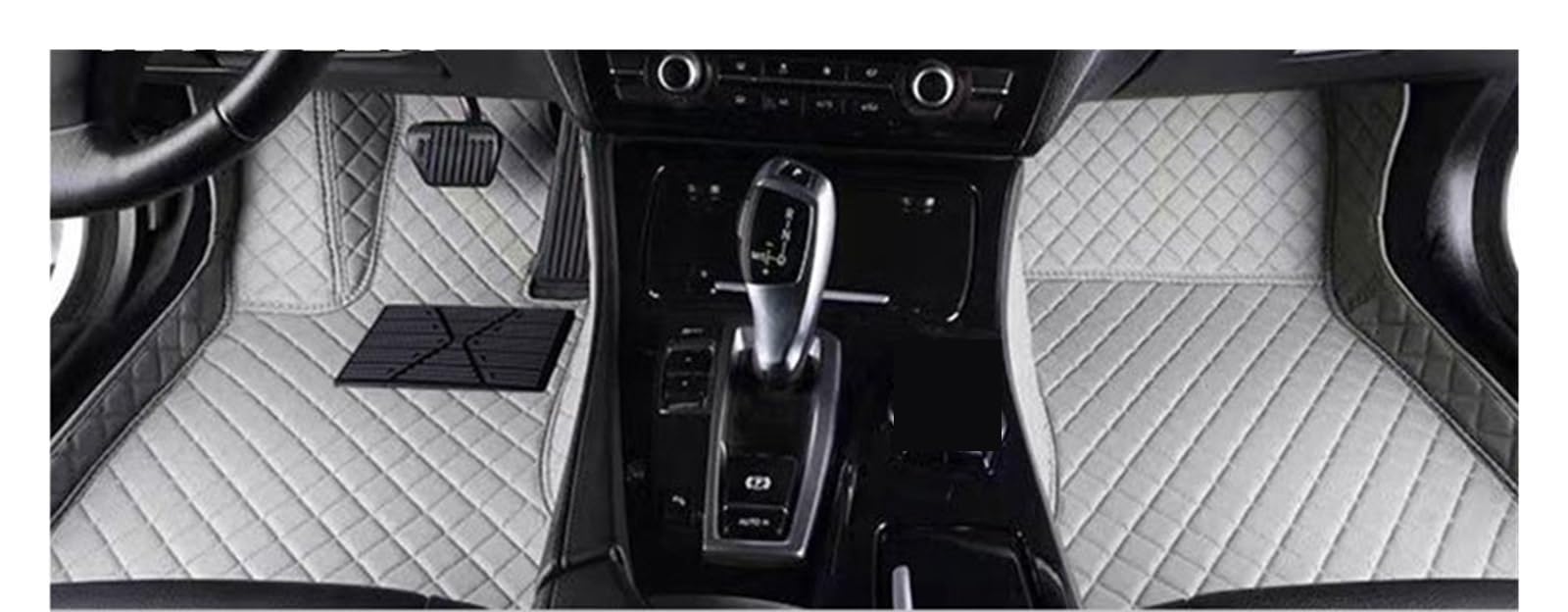 Fußmatten Auto Auto Teppiche Fuß Coche Zubehör Custom Car Fußmatten Für Lexus Für GX Für GX460 Für GX470 2001-2023 Auto Fussmatte(Grey,2001-2009) von WYLWSHA