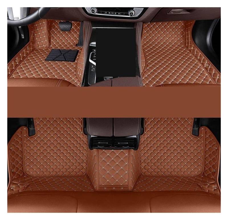 Fußmatten Auto Benutzerdefinierte Auto Fußmatten Für A4 Für B6 2000 2001 2002 2003 2004 Jahre Auto Teppiche Fuß Coche Zubehör Auto Fussmatte(Brown) von WYLWSHA