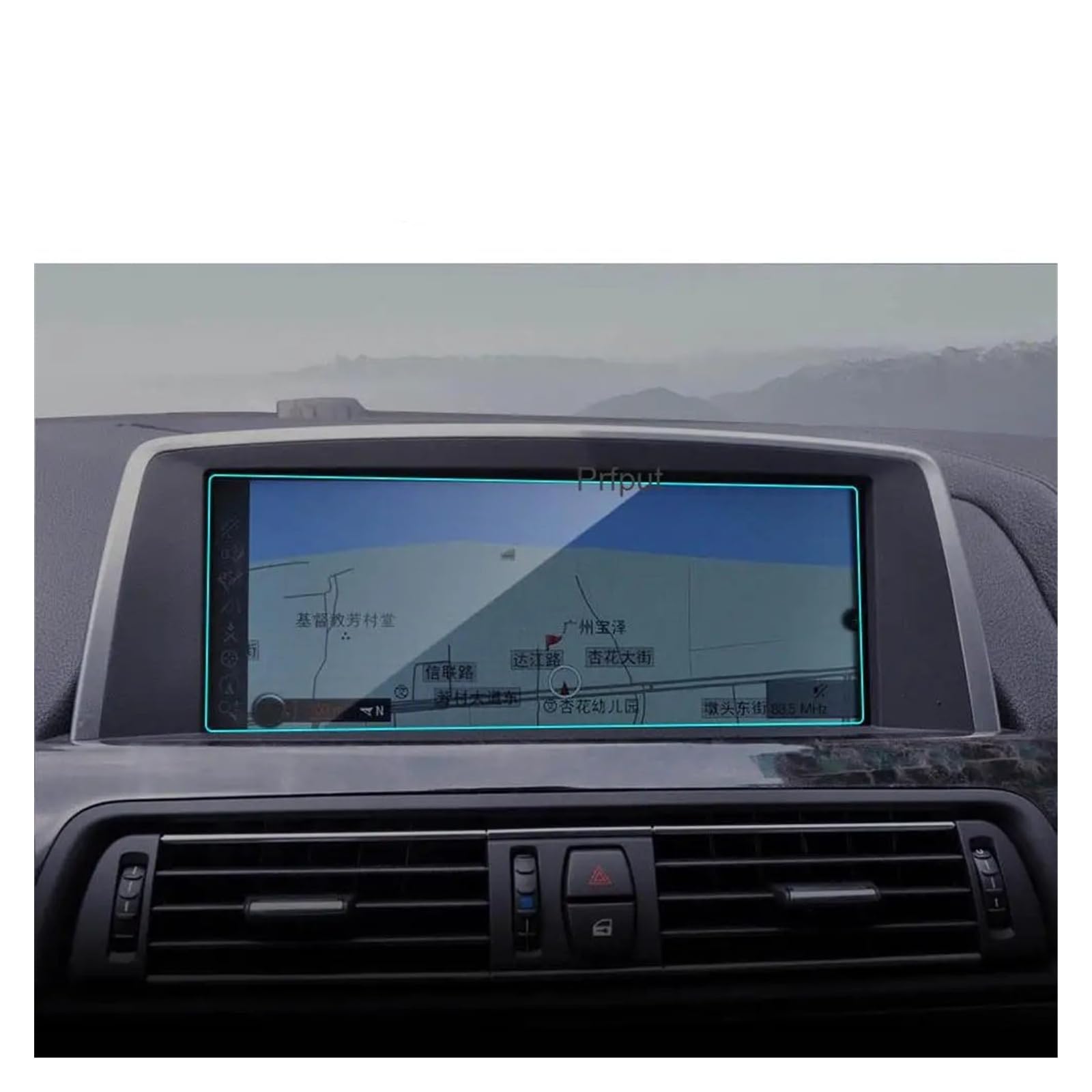 GPS Displayschutzfolie Für F06 Für F12 Für F13 6er Auto HD Klarer Bildschirm Gehärtetes Glas Film 10,2 Zoll Auto GPS Navigation Displayschutzfolie Navigation Schutzfolie von WYLWSHA