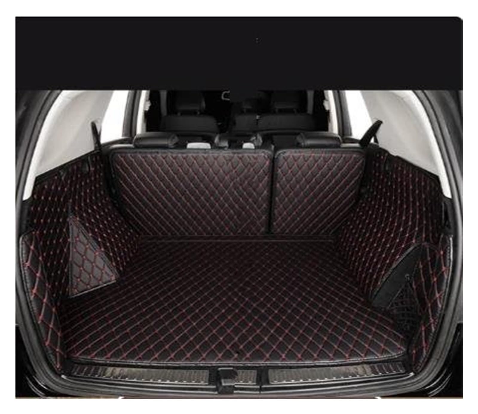 Kofferraumabdeckung Für Benz Für GLC Für X254 2022 2023 2024 2025 Auto Cargo-Liner Pads Auto Boot Teppich Auto Stamm Matten Auto Fracht Hinten Stamm Matte Kofferraumschutzmatte(2) von WYLWSHA