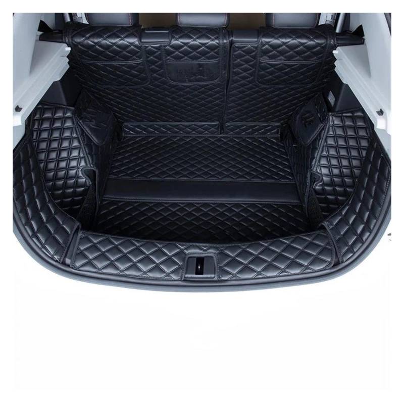 Kofferraumabdeckung Für MG Für ZS 2019 2020 2021 2022 Auto Stamm Box Matte Fußmatten Innen Autos Teile Cargo-Liner Kofferraumschutzmatte(Black) von WYLWSHA