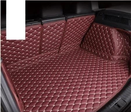 Kofferraumabdeckung Für Volvo Für XC60 2015 2014 2013 2012 2011 2010 2009 Auto Stamm Matten Teppiche Fracht Boot Liner Teppiche Auto Fracht Hinten Stamm Matte Kofferraumschutzmatte(Wine red2) von WYLWSHA