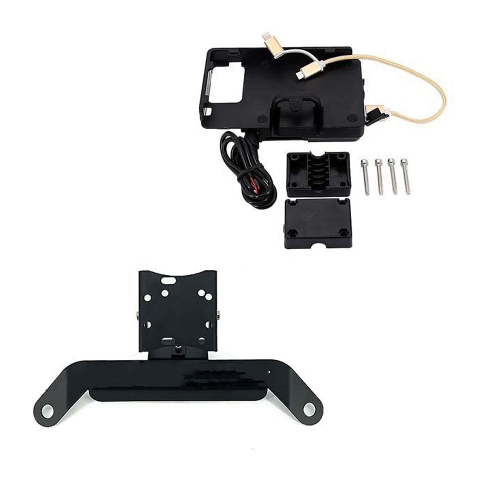 Motorrad Navigationshalter Für Nc750d Für NC 750D Für NC750 D 750 Navigator Für Stand Handy Unterstützung Halter GPS Navigation Halterung Motorrad GPS Halterung(C) von WYLWSHA