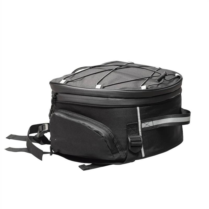 Motorrad Satteltasche Für MT07 Für MT09 Schwarz Motorräder Gepäck Schwanz Hinten Taschen Motorrad hecktasche von WYLWSHA