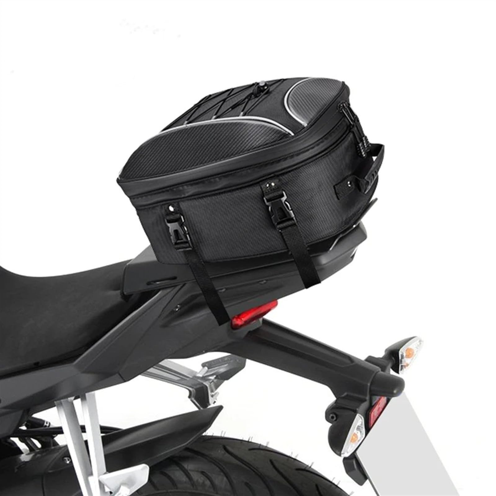 Motorrad Satteltasche Für MT09 Für MT07 Für R1200GS Für R1250GS Für Z750 Für Z800 Motorrad Rücksitz Rucksack Tasche Multi-funktionale Fahrer Wasserdicht Motorrad hecktasche von WYLWSHA