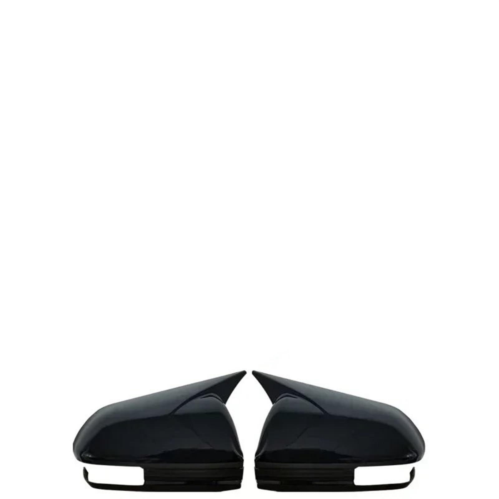 Rückspiegelkappe Für Lancer 2012-2015 Seite Tür Rückspiegel Abdeckung Cap Trim Shell Aufkleber Auto Styling Zubehör Teil Spiegelkappen Außenspiegel(Gloss Black) von WYLWSHA