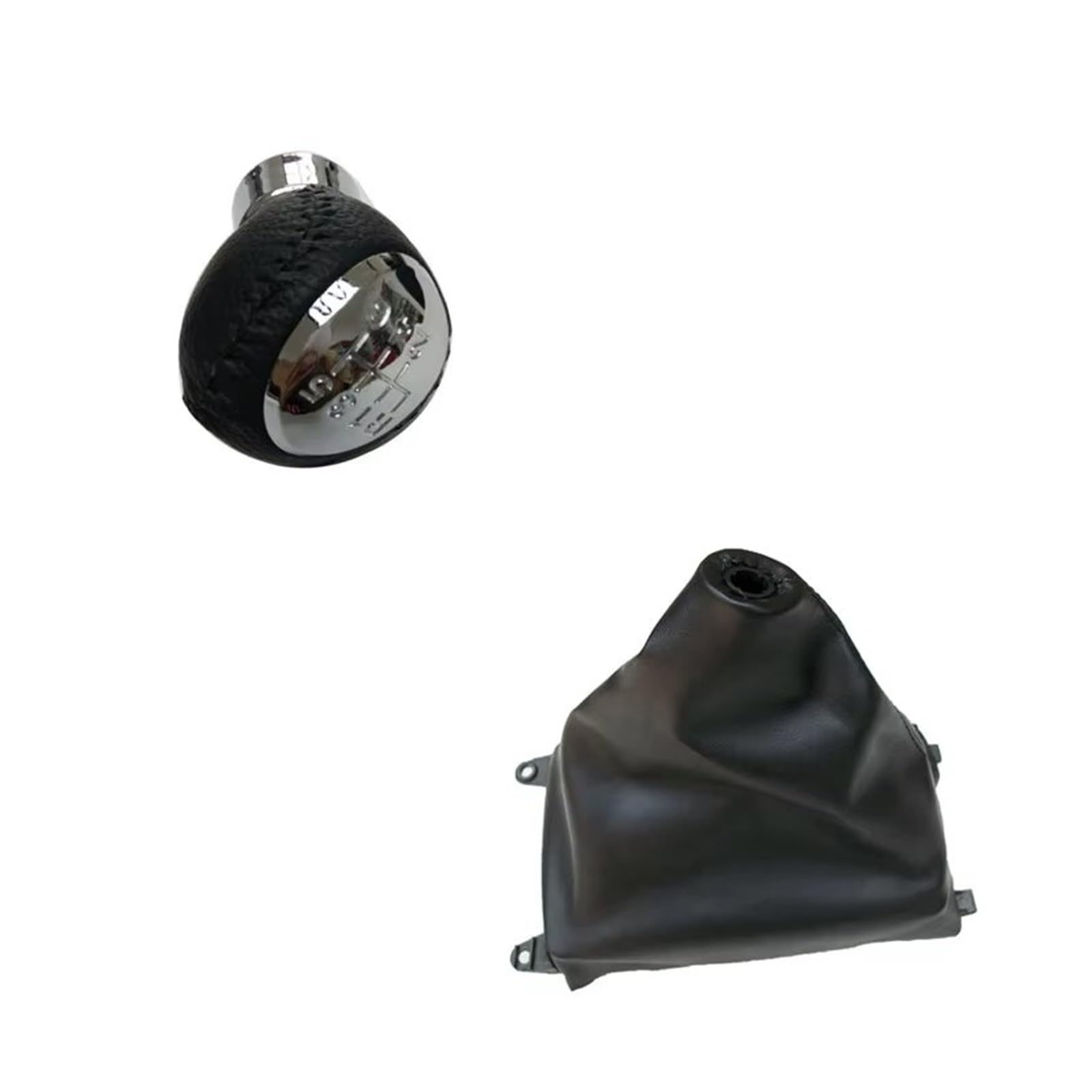 Schaltgetriebe Auto Schaltknauf PU Leder Kofferraummanschette Für Mazda 6 2002 2003 2004 2005 2006 2007 Auto Styling Zubehör Auto Schaltknauf Abdeckung(6s knob and Leather) von WYLWSHA