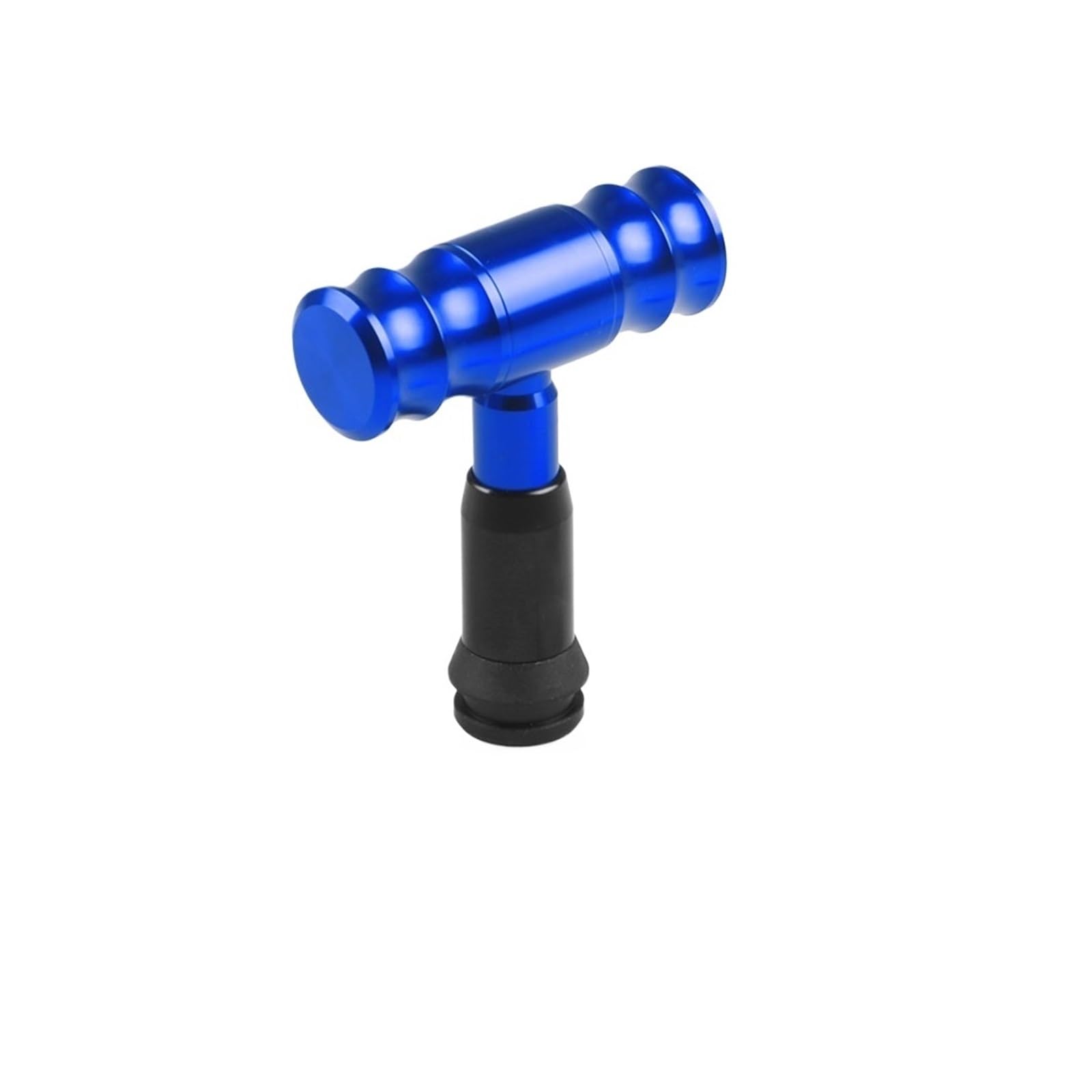 Schaltgetriebe Universa Schaltknauf Auto Modifizierter Joystick Schaltkopf Aluminiumlegierung Für Automatikgetriebe Auto Schaltknauf Abdeckung(Blue) von WYLWSHA