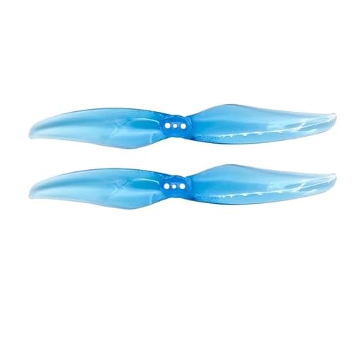 12 Paare 4024 2 Racing - 3 Loch 1,5mm 4x2,4 CW CCW Compatible with Mini FPV Brushless Motoren(4024 8pair Blue) von WYNAnGAI