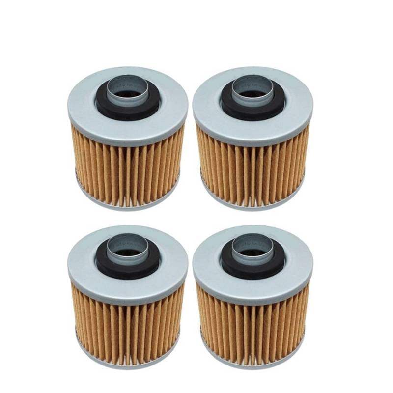 4 Stück kompatibler Ölfilter Kompatibel mit XT250 XT 250 1990–1992 TT600 TT 600 1983–1989 1991 1992 XT600Z 600 1988 1989 1991(4PCS) von WYNAnGAI