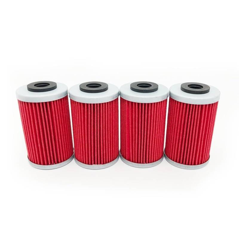 4 bis 6 Packungen Motorrad-Ölfilter 77038005044, kompatibel mit SXF 250 XCF 450 EXC 500 XC W 450 FC450 FE450 FE570 Kraftstofffilter(4 PCS) von WYNAnGAI