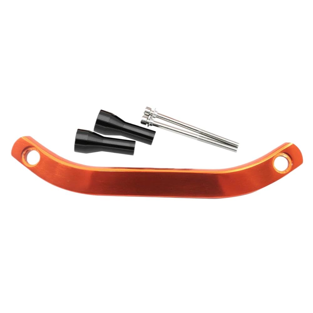 CNC-Aluminium-Haltegriff hinten, kompatibel mit SX SXF XC XCF XCW EXCF 125 150 250 300 350 450 500 CC-Modellen von 2016 bis 2019(Orange-502) von WYNAnGAI