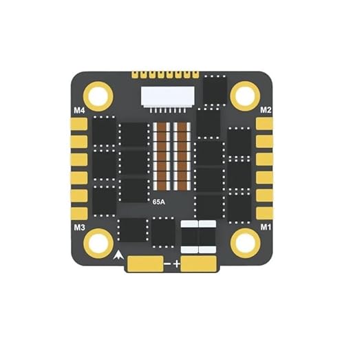 F4 128K 65A BL32 4in1 Regler Compatible with FPV Renndrohne 9-40V 3-8S DShot1200 30,5x30,5mm M3 BLHeli32 von WYNAnGAI