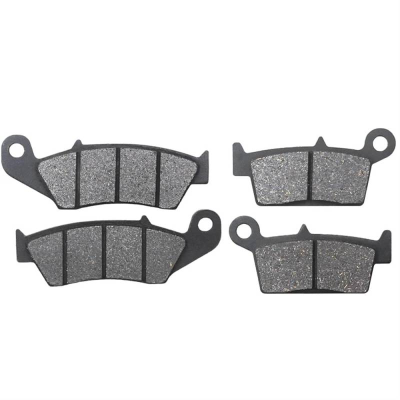 Kompatible Motorrad-Bremsbeläge vorne und hinten Kompatibel mit KX125 KX 125 1995–2008 KLX250 1998–2003 KLX250 2006–2007 KLX300(FRONT AND REAR) von WYNAnGAI