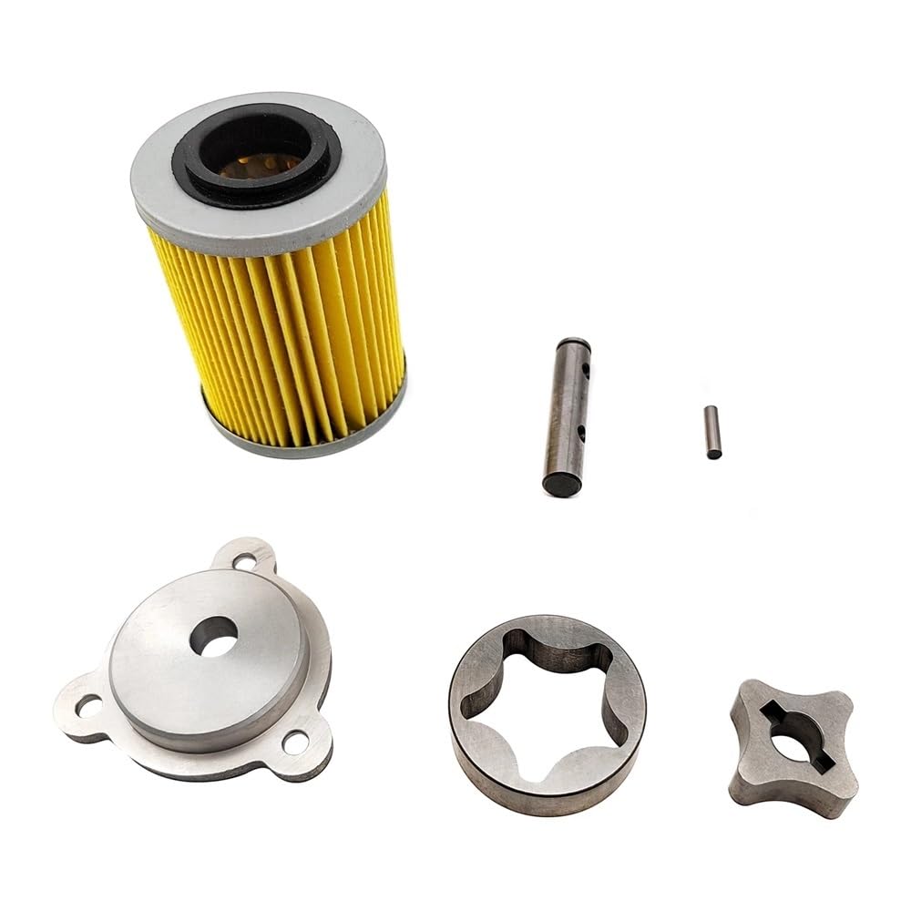 Ölpumpensatz Compatible with ODES 800 1000 ATV UTV inklusive Ölfilter, Rotorabdeckung und Welle von WYNAnGAI