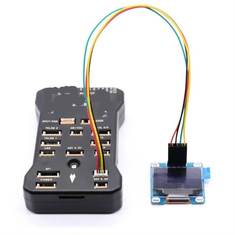 OSD-OLED-Display Compatible with 2.4.8- und PX4-Flugsteuerung mit I2C-Schnittstelle zur Echtzeitüberwachung des Flugstatus von WYNAnGAI